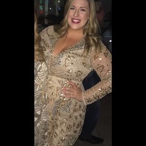 Missguided Sparkle sequin dress